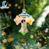 Pug Child Of God Ornament, Gift For Christmas