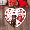 Christmas 2024 Rottweiler Happy Valentine's Day Ornament, Gift For Christmas 3 Rottweiler Happy Valentine's Day Ornament, Gift For Christmas