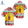 San Antonio Fire Department Aerial Platform Fire Truck Ugly Christmas Hawaiian Shirt