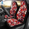 Santa Claus Custom Name Car Seat Covers Car Decor 3 Santa Claus Custom Name Car Seat Covers