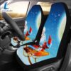 Santa Claus Funny Is Coming Car Seat Covers Car Decor 3 Santa Claus Funny Is Coming Car Seat Covers