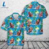 Santa Claus on Holidays Christmas Hawaiian Shirt - Gift Christmas Hawaiian 3 Santa Claus on Holidays Christmas Hawaiian Shirt