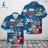 Santa EMT Christmas Hawaiian Shirt - Gift Christmas Hawaiian 3 Santa EMT Christmas Hawaiian Shirt