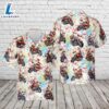 Santa On Motorcycle Christmas Hawaiian Shirt - Gift Christmas Hawaiian 3 Santa On Motorcycle Christmas Hawaiian Shirt