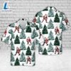 Santa Playing Ice Hockey Christmas Hawaiian Shirt - Gift Christmas Hawaiian 3 Santa Playing Ice Hockey Christmas Hawaiian Shirt