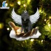 Schipperke On The Hands Of Jesus Ornament, Gift For Christmas Dog Loves 3 Schipperke On The Hands Of Jesus Ornament, Gift For Christmas