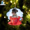 Schnauzer On The Cup Christmas Ornament, Gift For Christmas Dog Loves 3 Schnauzer On The Cup Christmas Ornament, Gift For Christmas