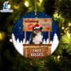 Shetland Sheepdog Kissing Booth Christmas Ornament, Gift For Christmas