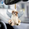 Shih Tzu Angel Dog Memorial Ornament, Gift For Christmas