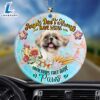Christmas 2024 Shih Tzu Sometimes They Have Paws Ornament, Gift For Christmas 3 Shih Tzu Sometimes They Have Paws Ornament, Gift For Christmas