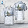 Snowcat Bombardier Br275 Snow Groomer Christmas Hawaiian Shirt