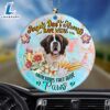 St Bernard Sometimes They Have Paws Ornament, Gift For Christmas