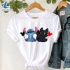 Stitch and Toothless Shirt, How To Train Your Dragon, Disney Cute Custom Shirt, Lilo and Stitch