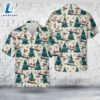 US Air Force Indiana Air National Guard 122nd Fighter Wing F-16C block 25 Christmas Hawaiian Shirt