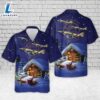 US Air Force Puerto Rico Air National Guard Lockheed F-104C Starfighter 198th TFS Christmas Hawaiian Shirt