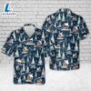 US Navy Blue Angels #6 FA-18E Christmas Hawaiian Shirt - Gift Christmas Hawaiian 3 US Navy Blue Angels #6 FA-18E Christmas Hawaiian Shirt