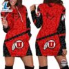 Utah Utes NCAA 3D Women Hoodie Dress 2 Utah Utes NCAA 3D Women Hoodie Dress