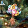 Vizsla With Balloons Christmas Ornament, Gift For Christmas