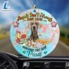Weimaraner Sometimes They Have Paws Ornament, Gift For Christmas