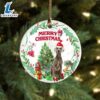 Weimaraner Tree Merry Christmas Ornament, Gift For Christmas