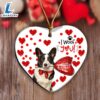 Welsh Corgi Happy Valentine's Day Ornament, Gift For Christmas