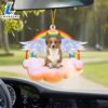 Welsh-Corgi With Angel Wings Memorial Ornament, Gift For Christmas Dog Loves 2 Welsh-Corgi With Angel Wings Memorial Ornament, Gift For Christmas