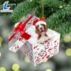 Welsh-Springer-Spaniel In Gift Box Christmas Ornament, Gift For Christmas Dog Loves 3 Welsh-Springer-Spaniel In Gift Box Christmas Ornament, Gift For Christmas