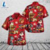 Wiltshire Fire and Rescue Service Christmas Hawaiian Shirt
