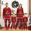 Wisconsin Badgers NCAA Custom Name Grinch Christmas And Sport Team Pajama Set