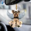 Yorkshire Terrier Angel Dog Memorial Ornament, Gift For Christmas
