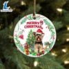 Christmas 2024 Yorkshire-Terrier Tree Merry Christmas Ornament, Gift For Christmas 3 Yorkshire-Terrier Tree Merry Christmas Ornament, Gift For Christmas