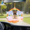 Yorkshire-Terrier With Angel Wings Memorial Ornament, Gift For Christmas Dog Loves 3 Yorkshire-Terrier With Angel Wings Memorial Ornament, Gift For Christmas