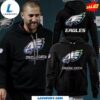 2024 Philadelphia Eagles Crucial Catch Intercept Cancer Black Hoodie 7 2024 Philadelphia Eagles Crucial Catch Intercept Cancer Black Hoodie