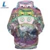 Amazing Multiverse Matrix Rick And Morty 3D Hoodie