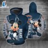 Chicago Bears Mickey Disney 3D Hoodie - Shirts Gift for Mickey Fans