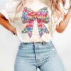 Christmas Light Coquette Bow, Christmas Season shirt 2 Christmas Light Coquette Bow, Christmas Season shirt