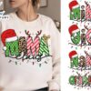 Christmas Mama Gigi Nana Claus Bundle, Mama with Kids name shirt 2 Christmas Mama Gigi Nana Claus Bundle, Mama with Kids name shirt