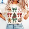 Coquette Christmas, Coquette Bow, Christmas sublimation shirt 2 Coquette Christmas, Coquette Bow, Christmas sublimation shirt