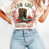 Cowgirl Christmas Club, Christmas Season, Small town girl Christmas shirt 2 Cowgirl Christmas Club, Christmas Season, Small town girl Christmas shirt