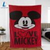 Custom Name Love Mickey Blanket 5 Custom Name Love Mickey Blanket