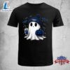 Cute Ghost Football Indiannapolis Christmas Football T-shirt