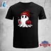 Cute Ghost Football San Francisco Christmas Football T-shirt 2 Cute Ghost Football San Francisco Christmas Football T-shirt
