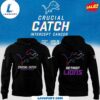 Detroit Lions Crucial Catch NFL 2024 Hoodie