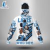 Detroit Lions Mickey Play 3d Hoodie With Mask