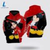Disney Mickey Mouse Cute Lover Print 3D Hoodie - Mickey 3D Shirts Gift
