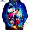 Evil Mickey Mouse Hoodie 3D AOP Shirt - Shirts Gift for Mickey Fans