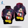 For Mickey Mouse Lovers Galaxy Pattern 3D Hoodie - Shirts Gift for Mickey Fans