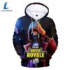 Fortnite Hoodies – Fortnite Season 7 New Hero Sgt.Winter 3D Hoodie