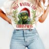 Just Waiting For Christmas, Funny Christmas Shirt