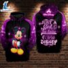 Juts A Girl In Love Mickey Over Print 3d Hoodie Zip Hoodie 300 - Shirts Gift for Mickey Fans